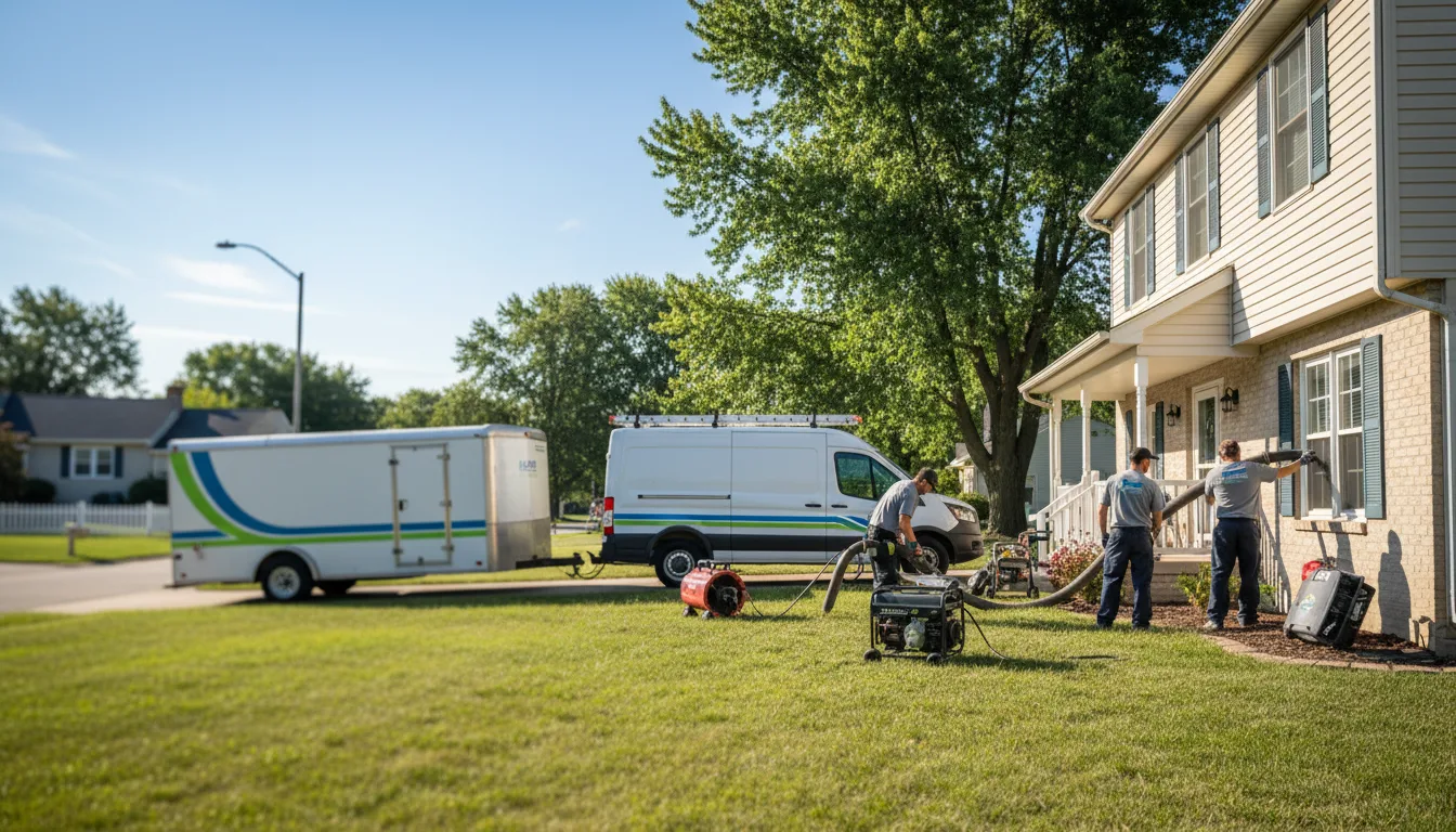 Flooded Basement Restoration And Cleanup With Repair in Stryker, OH near me